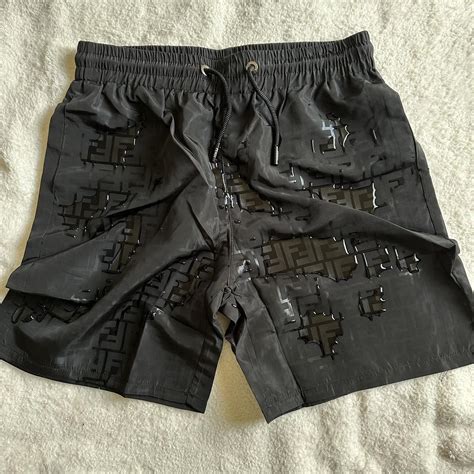 water reactive fendi shorts